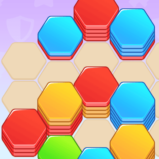 Hexagon Stacking Puzzle app icon
